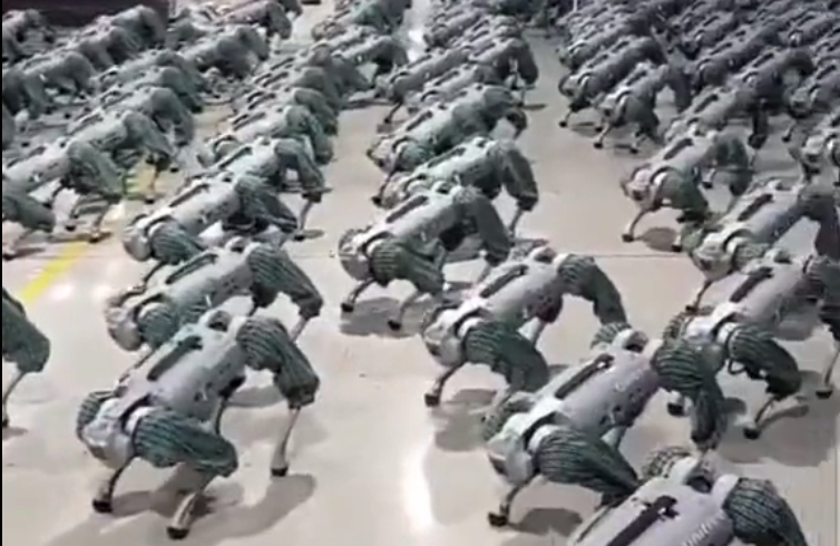 Machine Army Being Built