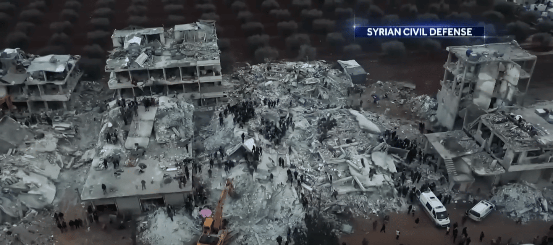 U.N. aid convoy enters Syria from Turkey, as toll from earthquakes passes 21,000