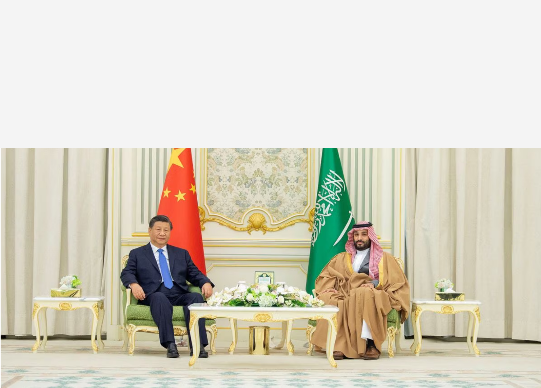China’s Xi speaks with Saudi crown prince, supports Saudi-Iran talks