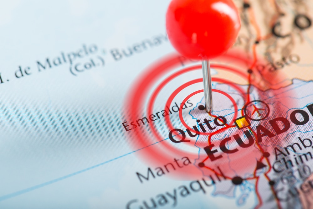 Powerful 6.8 magnitude earthquake strikes Ecuador, felt in Peru, Causes multiple deaths