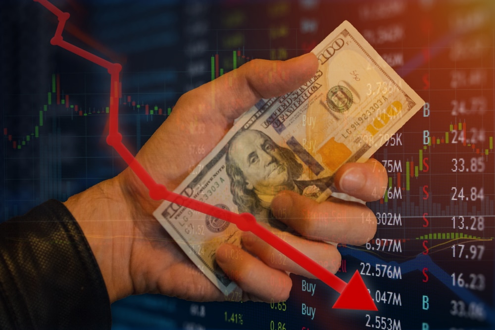 Dow plummets 400 points as banking concerns linger and Fed decision looms