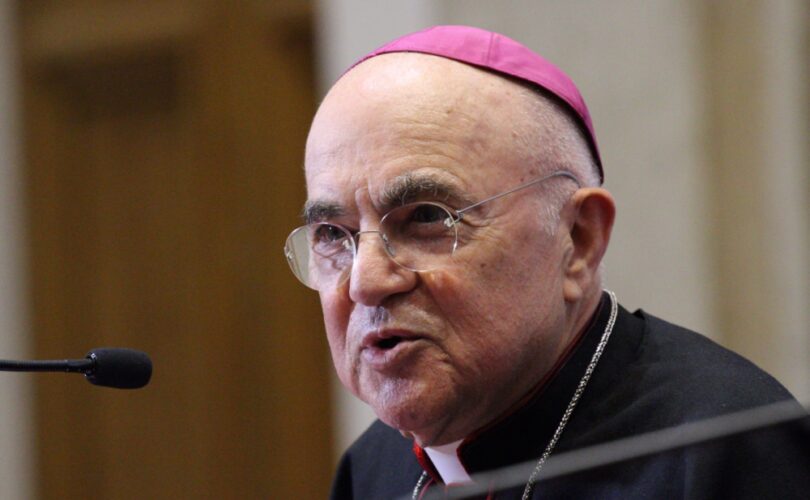 Twitter suspends account of Archbishop Carlo Maria Viganò