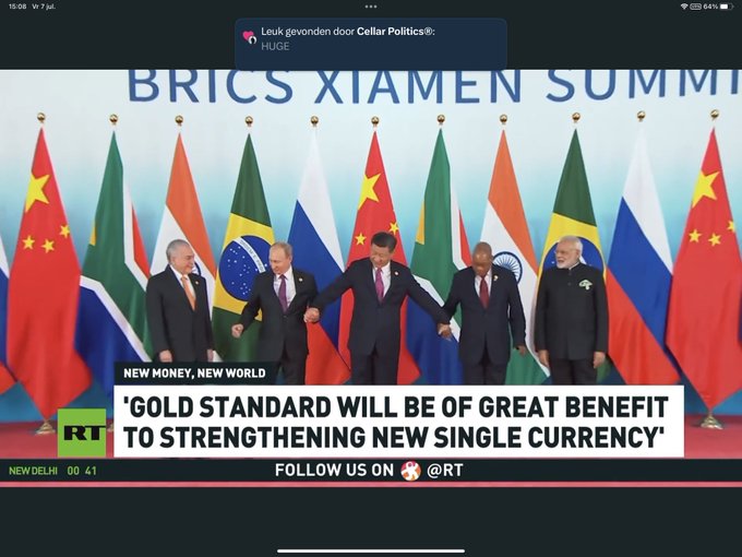 BRICS Gold-Backed Common Currency A Shock To Global Fiat Money System, Says Economist, As Russia Confirms Launch In August