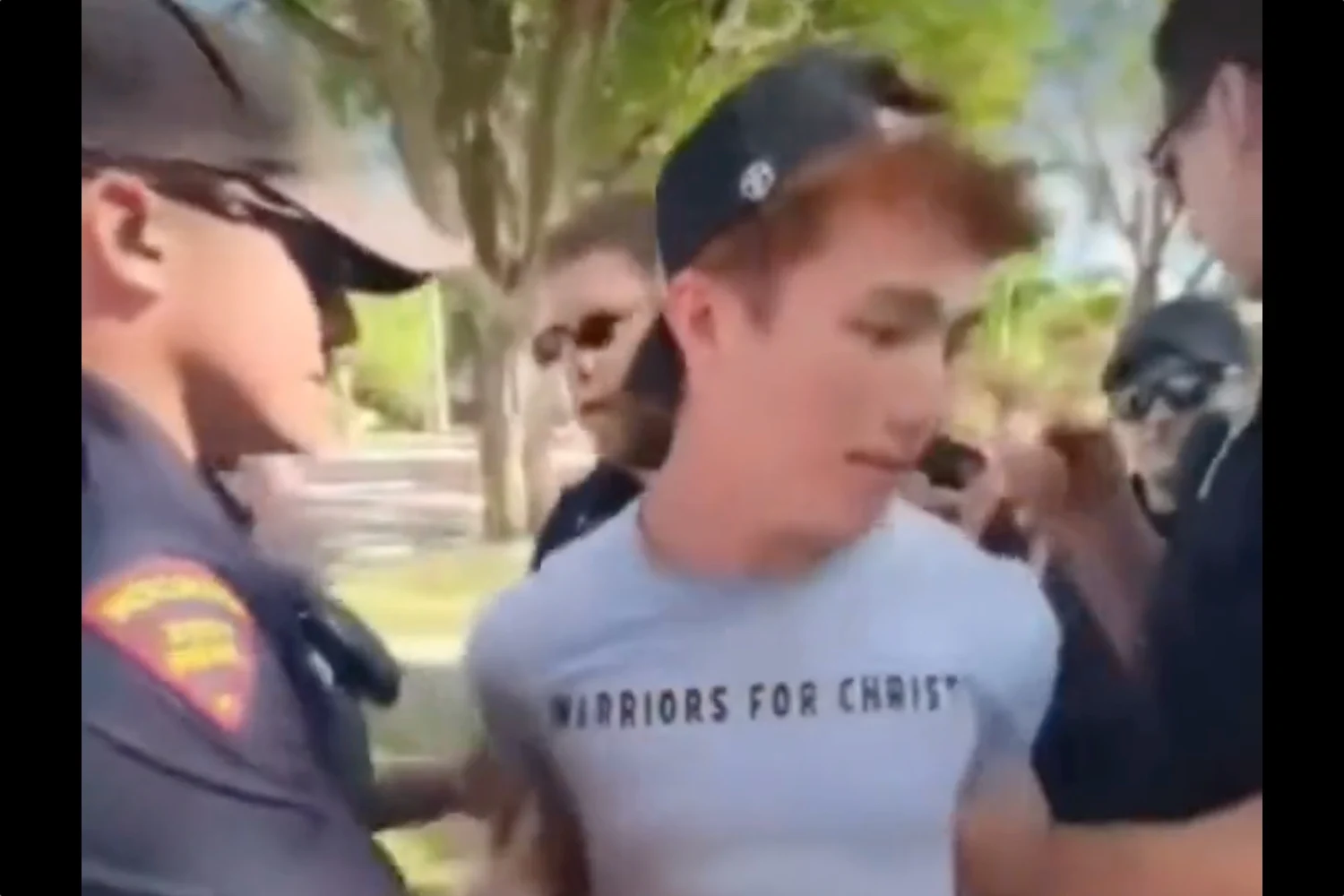 alizing The Kids VIDEO: Wisconsin police arrest young Christians protesting drag queen event for kids