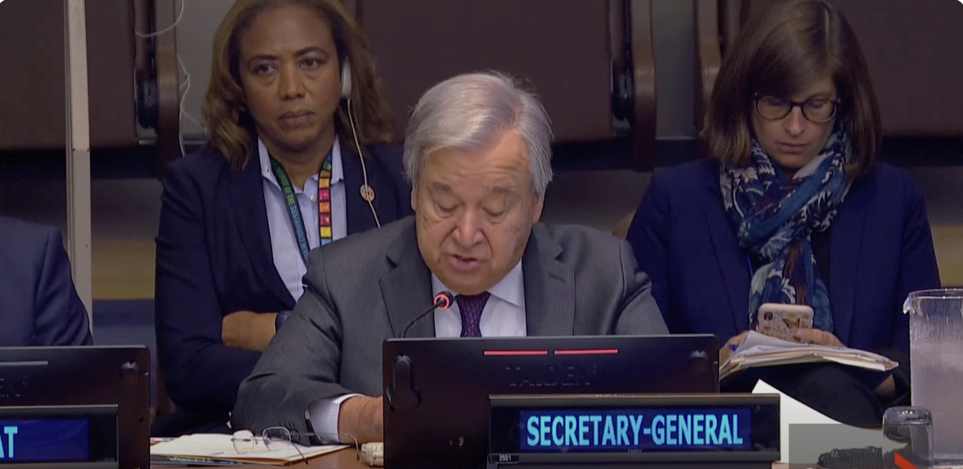 UN chief warns ‘Humanity has opened the gates to Hell’