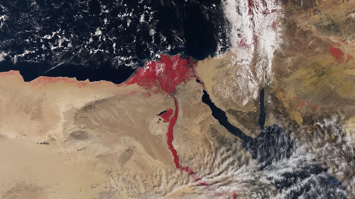 The Nile Runs Red: Natural Phenomenon or Omen as Mega Artificial River Project Emerges