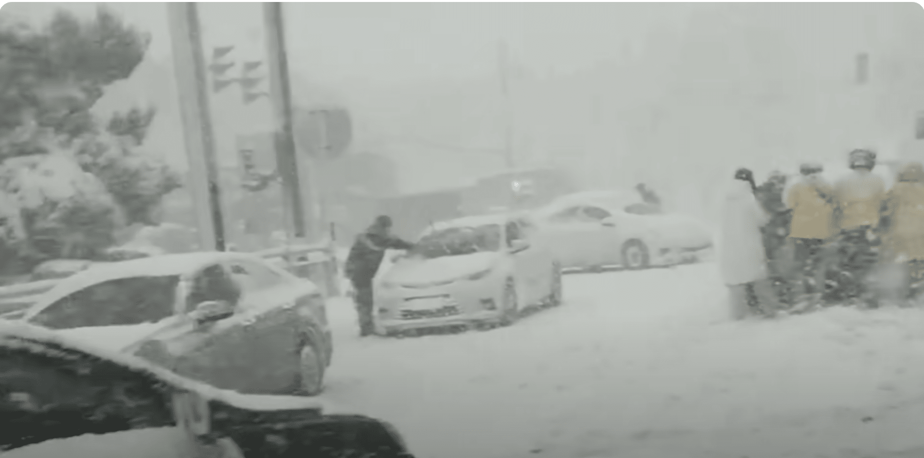 China is experiencing the largest blizzard ever recorded