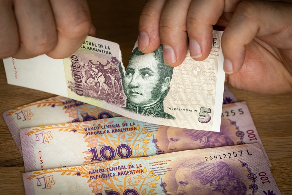 Argentina just cut the value of its currency in half as inflation reaches 143%