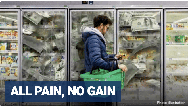 Major food supplier warns Americans are becoming ‘resistant’ to higher prices as inflation continues to soar