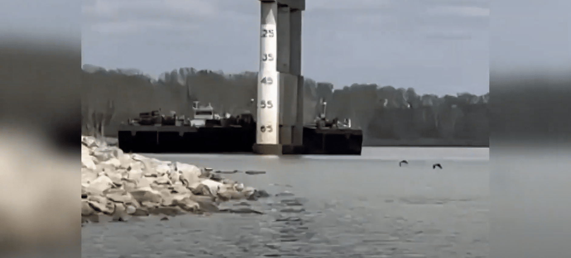 DEVELOPING: Oklahoma State Patrol says it is diverting traffic after a barge hit a bridge