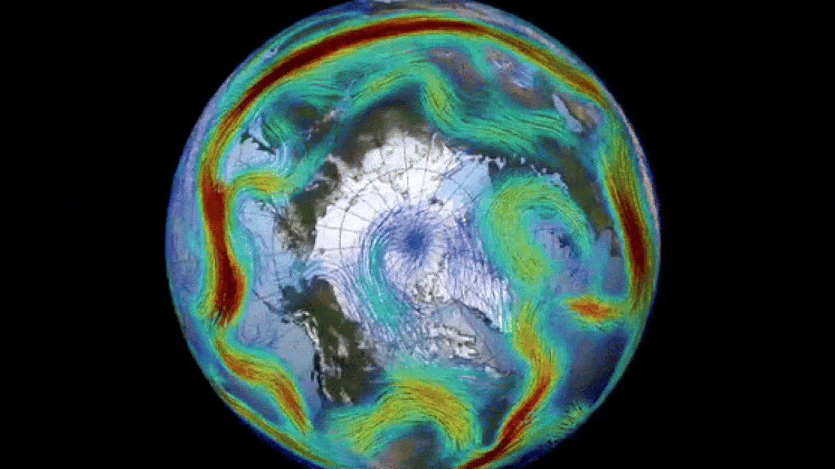 Polar vortex is ‘spinning backwards’ above Arctic after major reversal event, Could impact global weather patterns.
