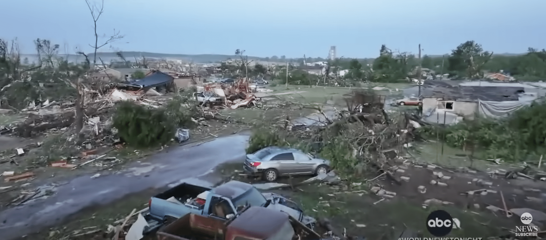 DESTRUCTION: Destructive tornadoes continue to pummel the US and millions more face a similar threat Wednesday