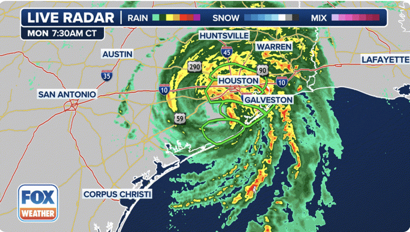 Hurricane Beryl makes landfall in Texas with 90 mph gusts, Leaves one dead and 1.5 million without power