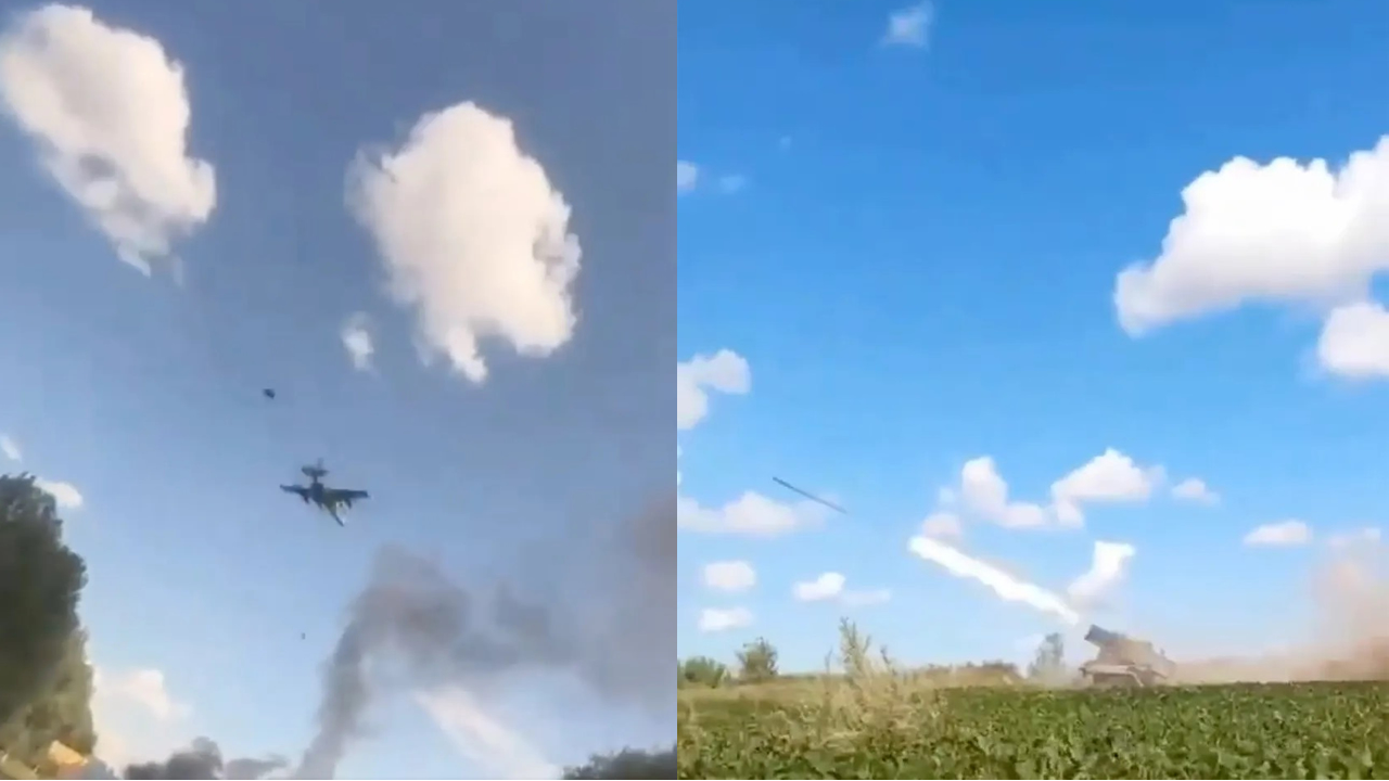 Ukrainian Troops And Jets Storm Into Russia