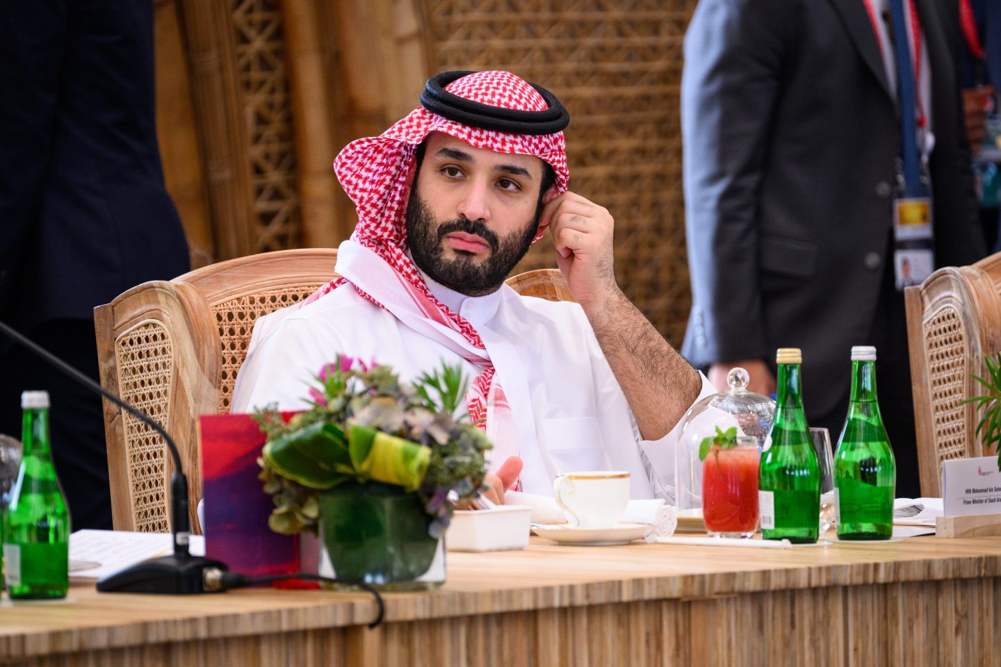 Wall Street and tech royalty fly to Saudi event amid Mideast war