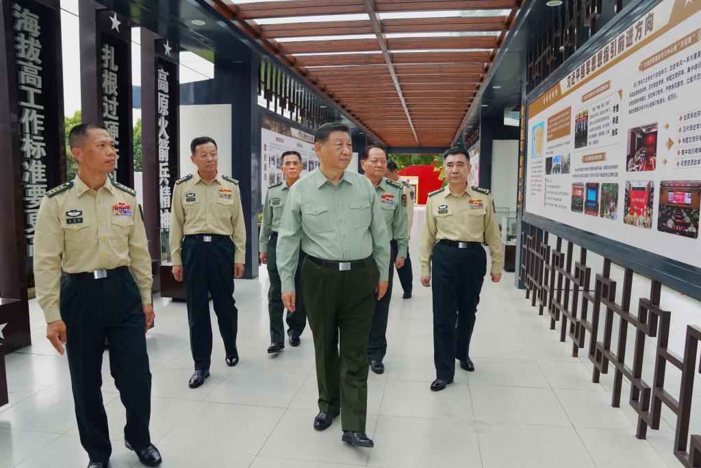 Xi urges strategic missile troops to enhance deterrence, combat capabilities