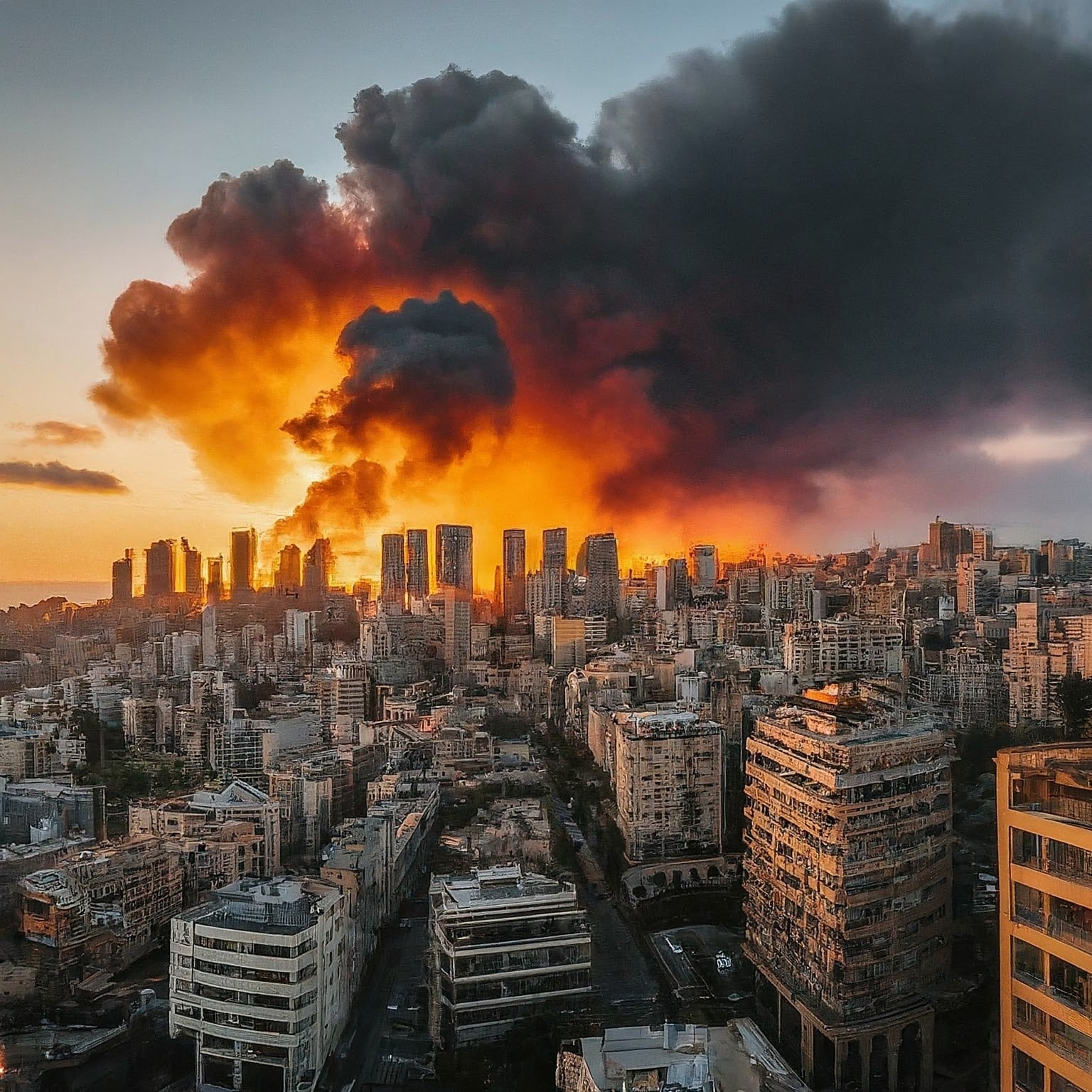 Israeli jets strike banks in Beirut and Lebanon accused of holding funds used by Hezbollah