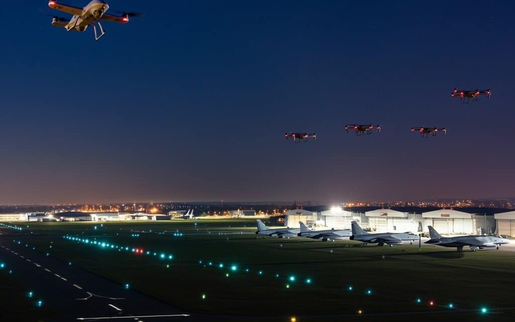 Unidentified drones sighted over U.S. air base in Germany