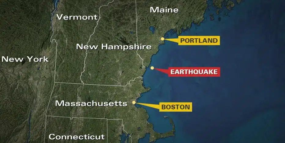 Boston struck by rare 3.9 earthquake, Felt as far away as Connecticut and New York
