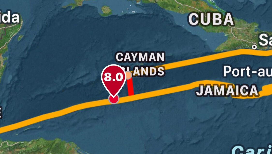 Powerful earthquake strikes Caribbean, jolts Honduras, Belize, Mexico, and Cuba