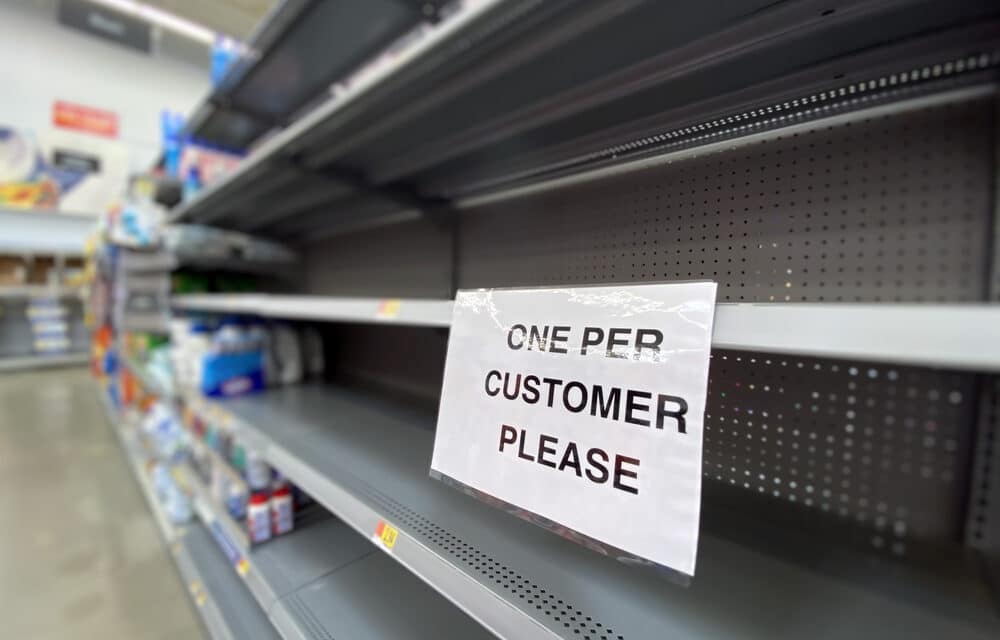 Eggs soar 15% in one month with empty shelves in grocery stores