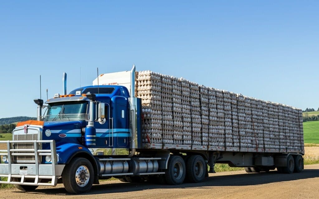 100,000 eggs worth $40K stolen from trailer in Pennsylvania