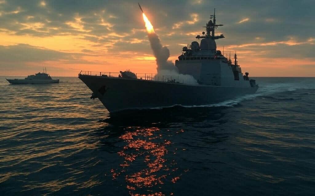 Putin launches missile attack to ‘sink container ship in Odesa carrying cargo of British weapons for Ukraine’