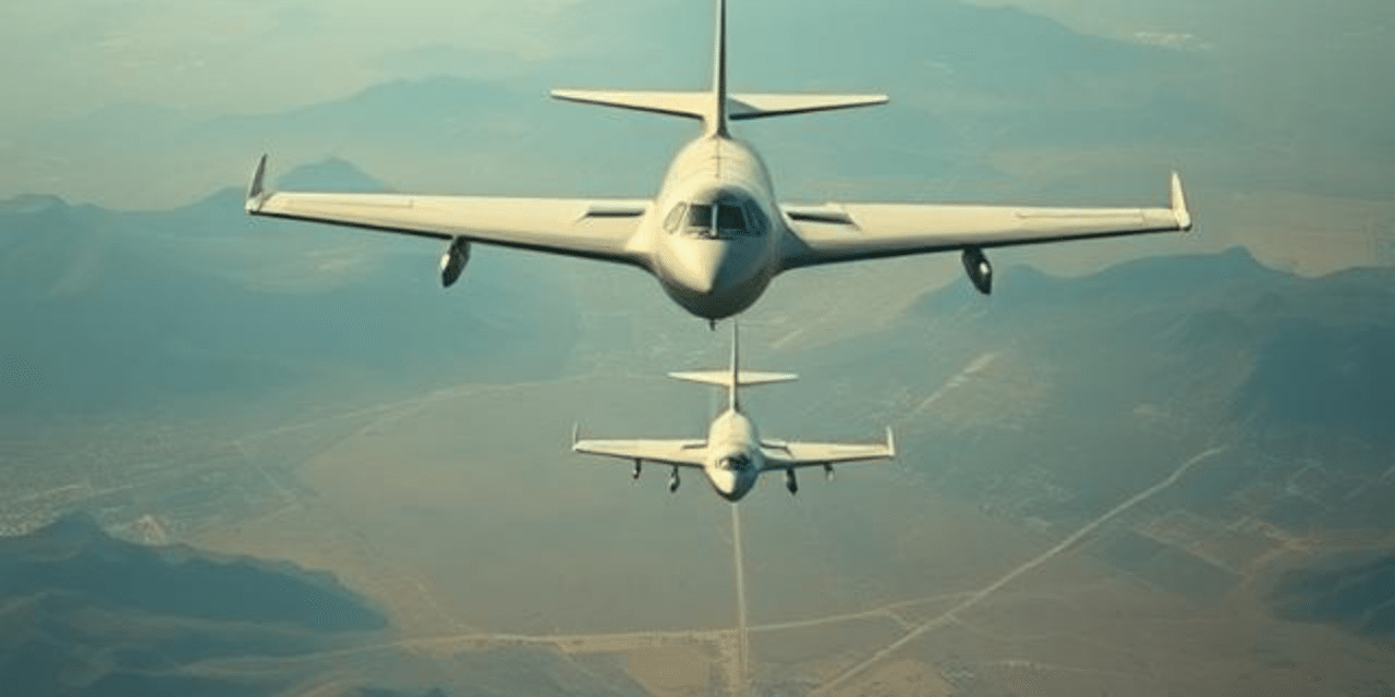 Mysterious unmarked aircraft seen flying in and out of area 51