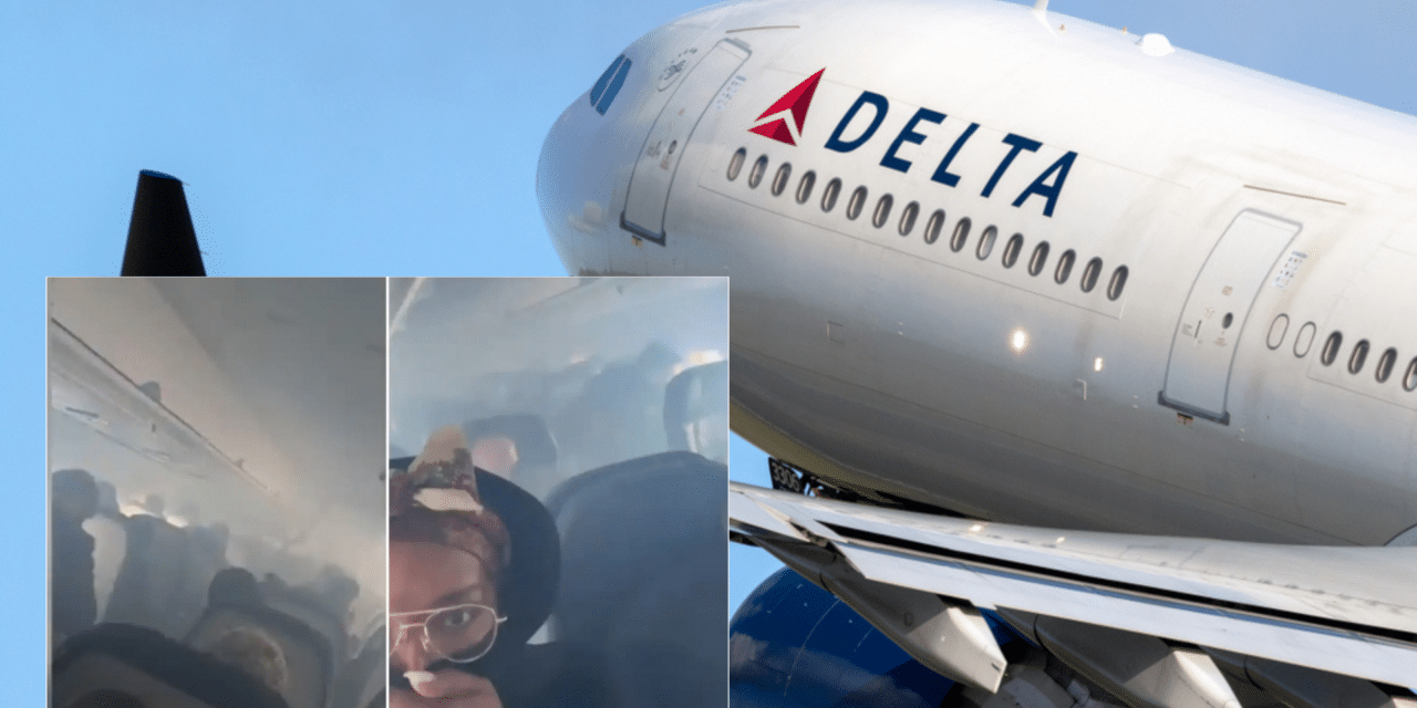 Delta airline fills with smoke, makes emergency landing at Atlanta