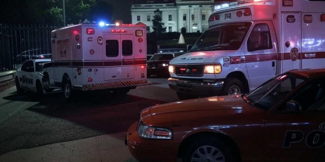 Armed man shot by Secret Service near the White House