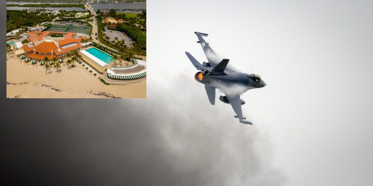 NORAD scrambled fighter jets for three civilian planes caught flying in restricted airspace near Mar-a-Lago