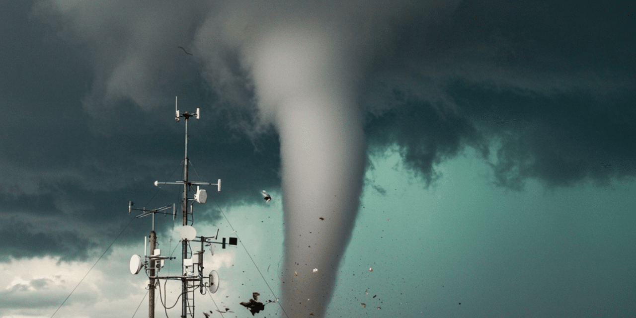 Tornado strikes Florida TV station during live Broadcast