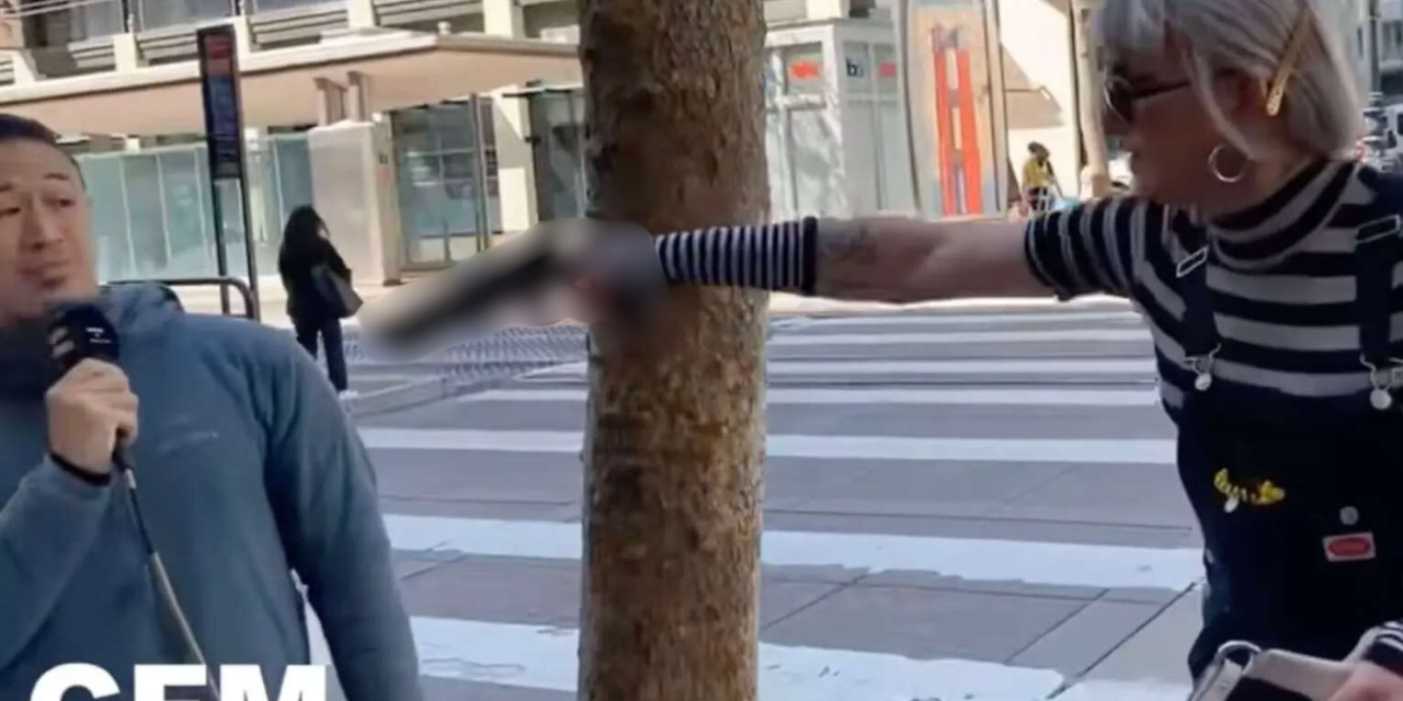 Gunman pulls gun on Pastor while preaching the truth in street of San Francisco