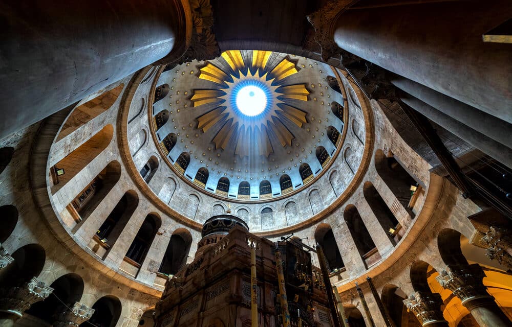 Excavations under Church of the Holy Sepulchre reveal evidence of ancient garden, supporting Gospel of John