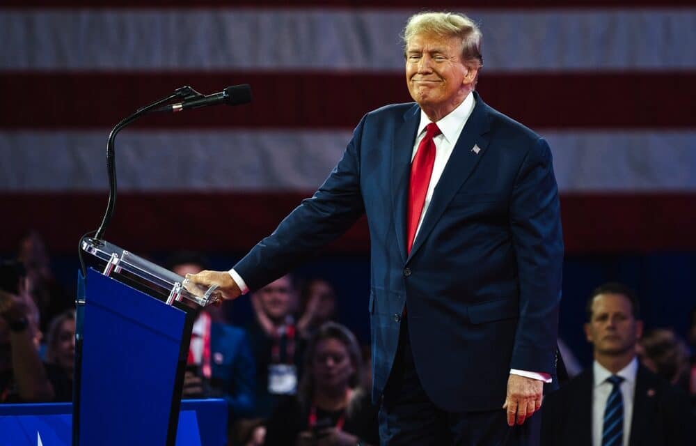 Trump won’t rule out seeKING a third term in the White House