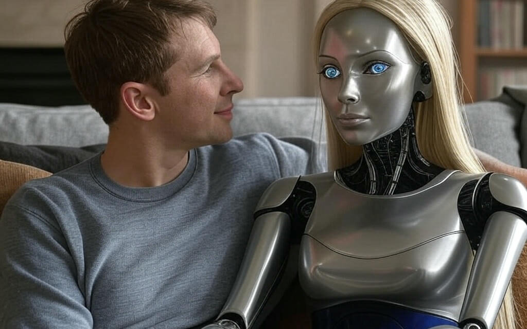 Growing number of people say they would be ok with their partner hooking up with a robot