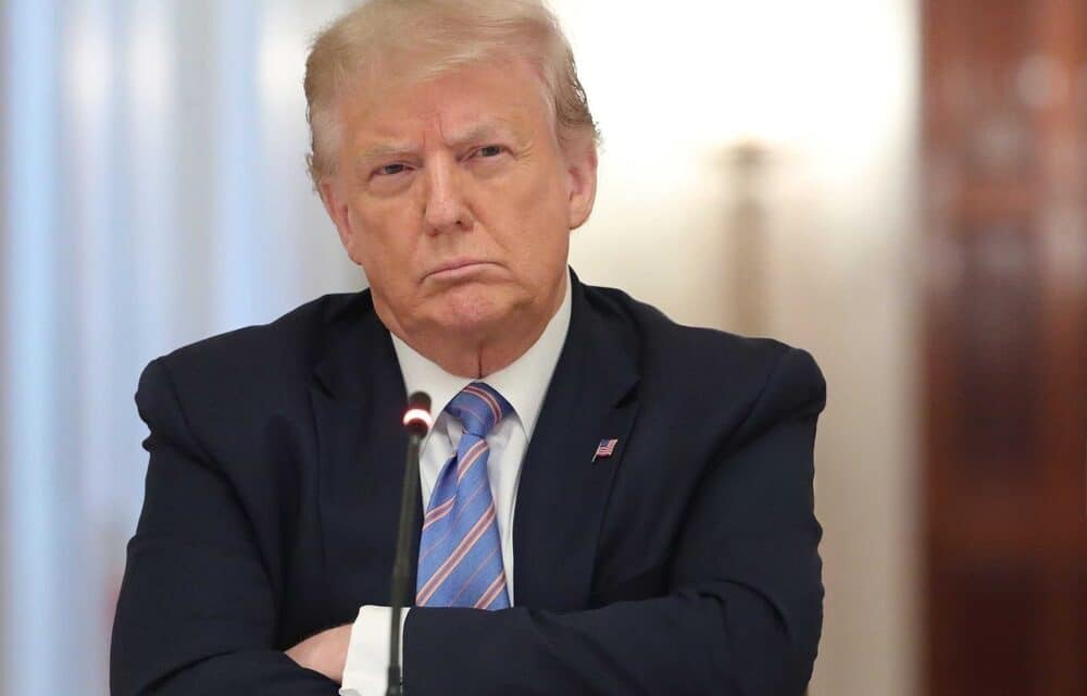 Trump threatens China with 50% tariffs if they fail to meet his demands by April 8