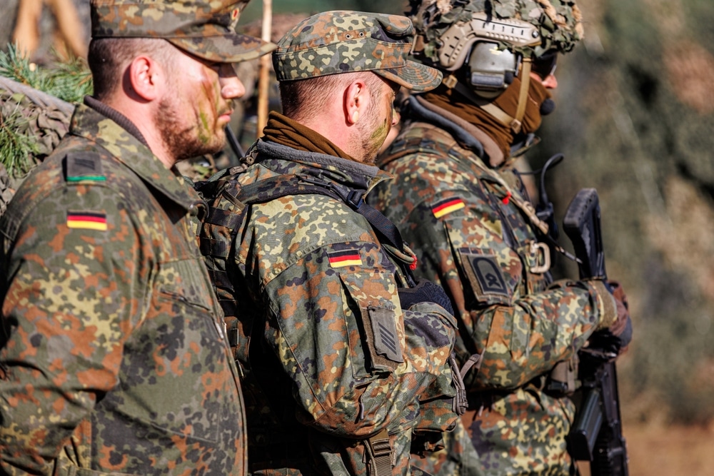 German troops start long term deployment for the first time since second world war