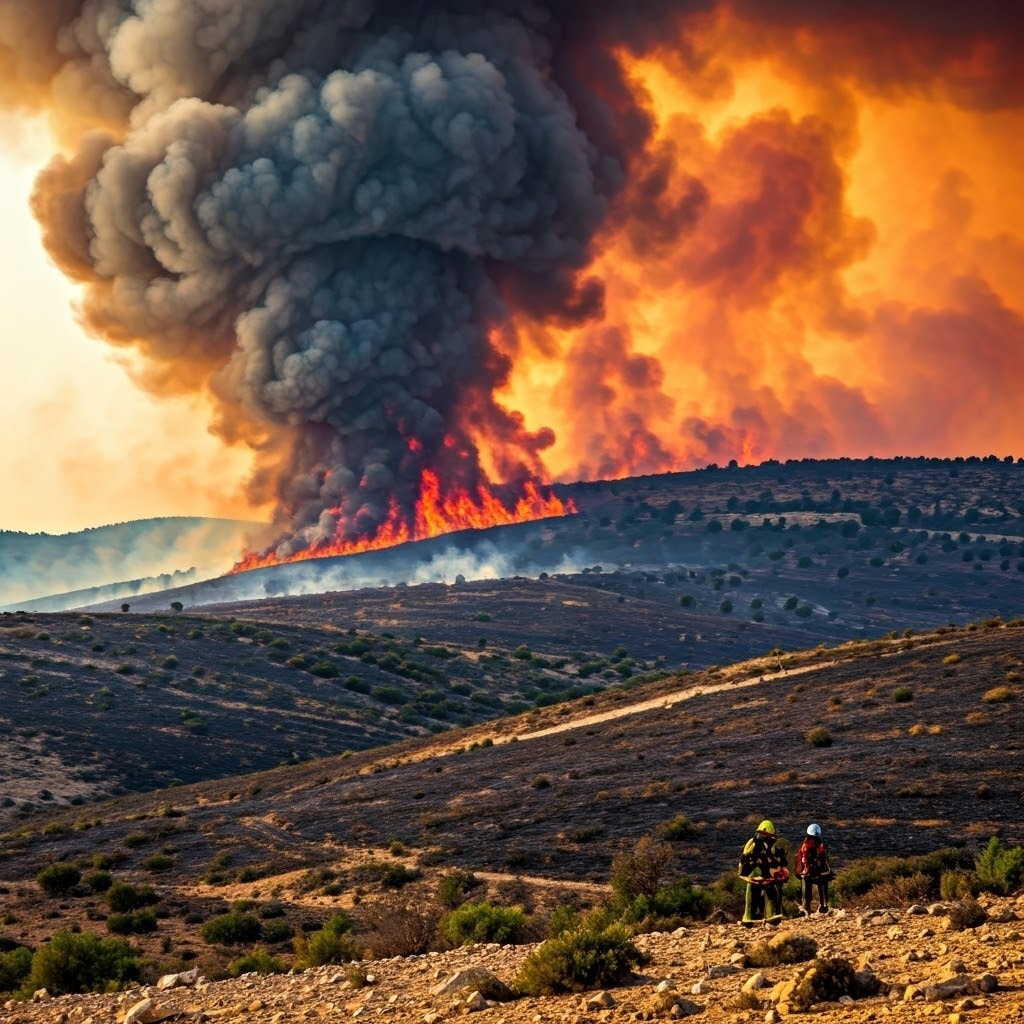 Massive fires break out in Jerusalem