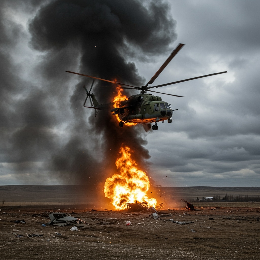 Ukraine just attempted to take out Putin after downing his helicopter