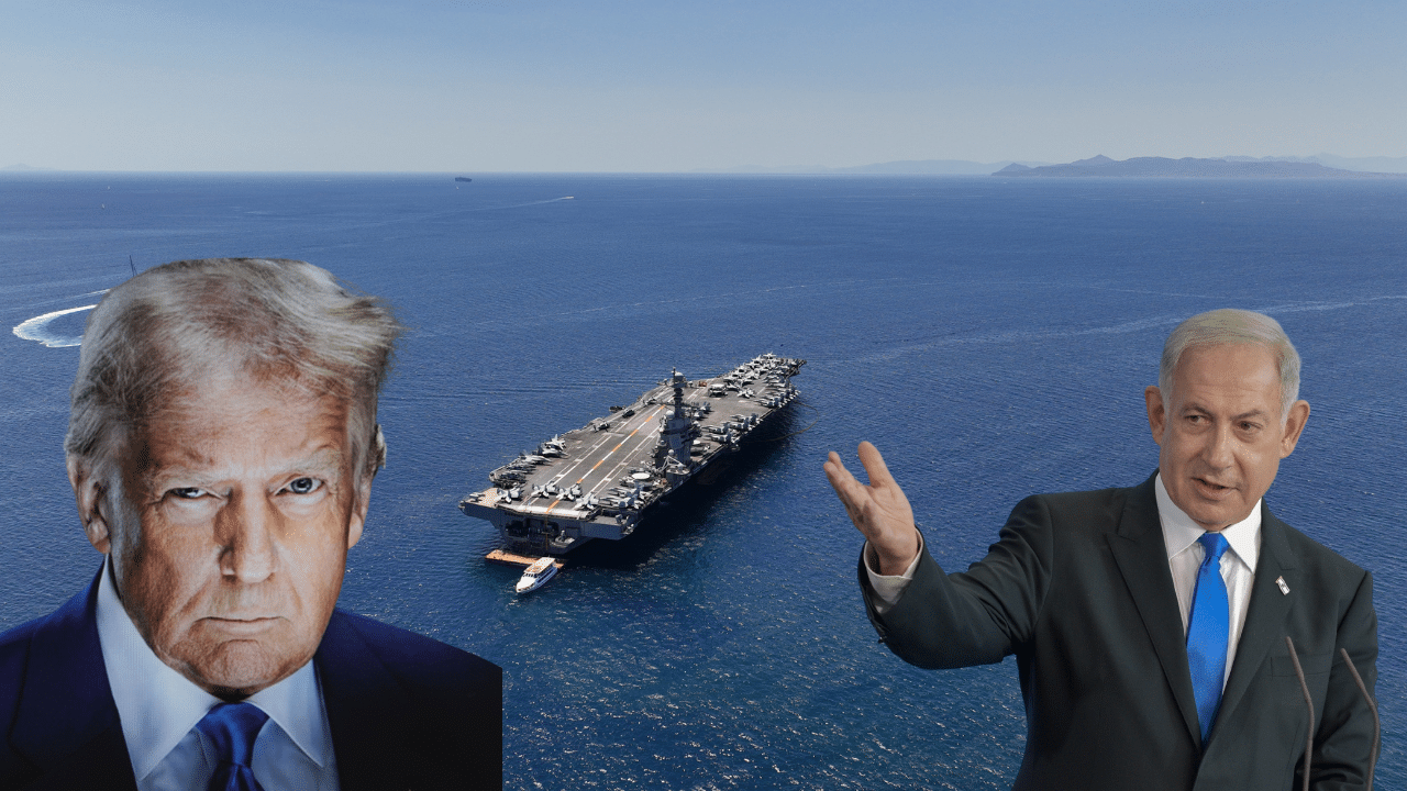 Israel declares it has ‘full aerial superiority’ over Tehran and US aircraft carrier steams towards Middle East