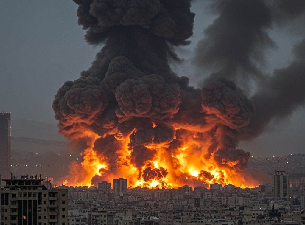 US drops bombs on Iran! America is officially at war