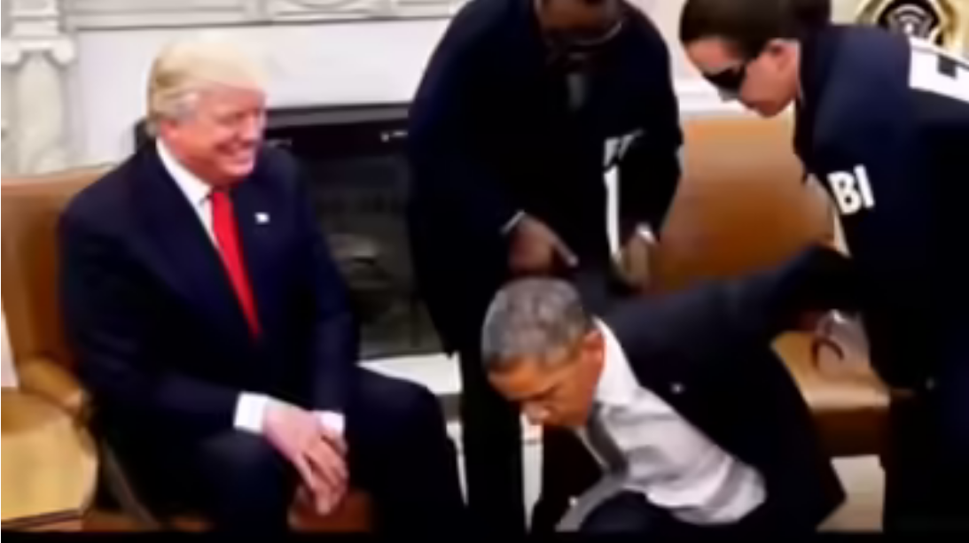 Trump posts AI-generated video showing Obama getting arrested