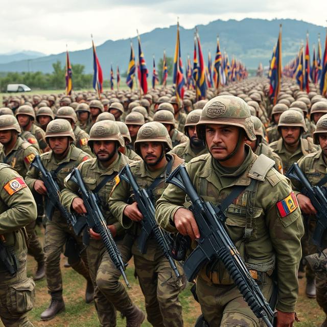 DEVELOPING: Venezuela sends 15,000 troops to their border as US Warships approach