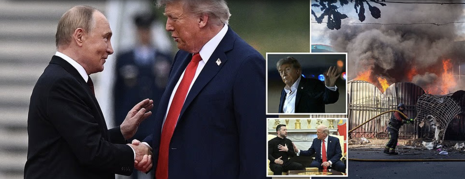 Trump drags Zelensky to White House showdown as Putin ‘land swap’ pact stuns Europe: ‘Russia is big, you’re not’