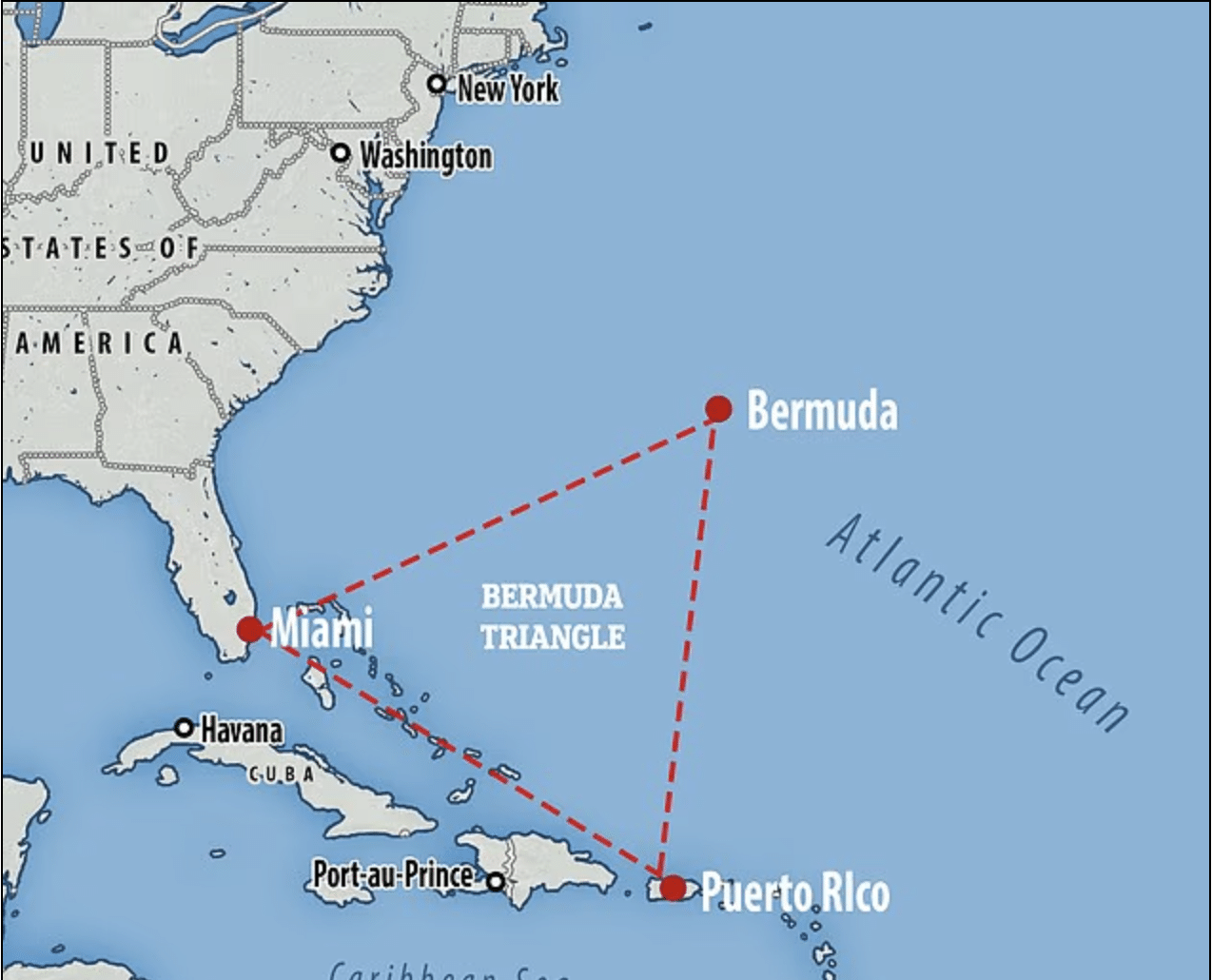 Scientist claims he has finally solved the mystery of the Bermuda Triangle