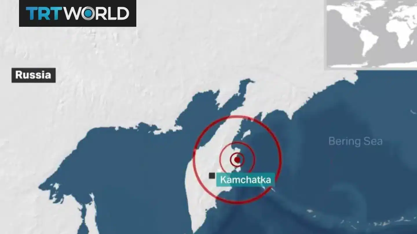 Powerful 7.4 Earthquake Strikes Russia’s Kamchatka
