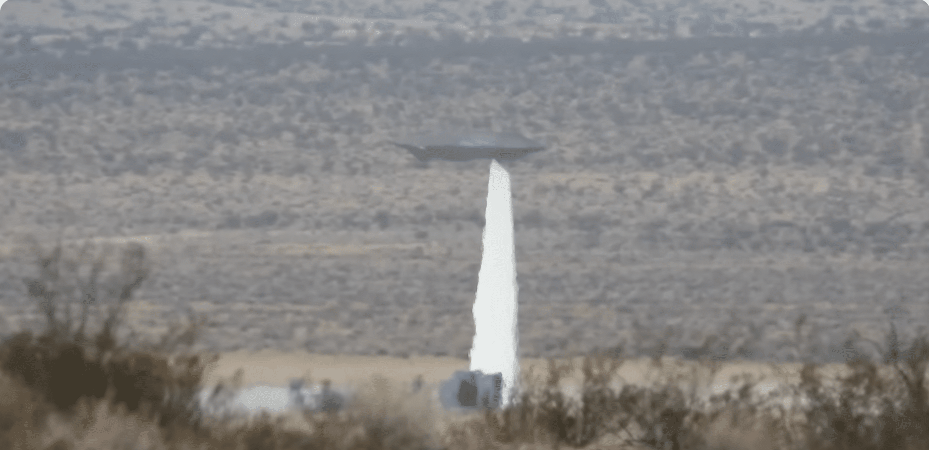Bombshell footage shows mystery ‘UFO-like’ aircraft being tested in secret experiments at US weapons base