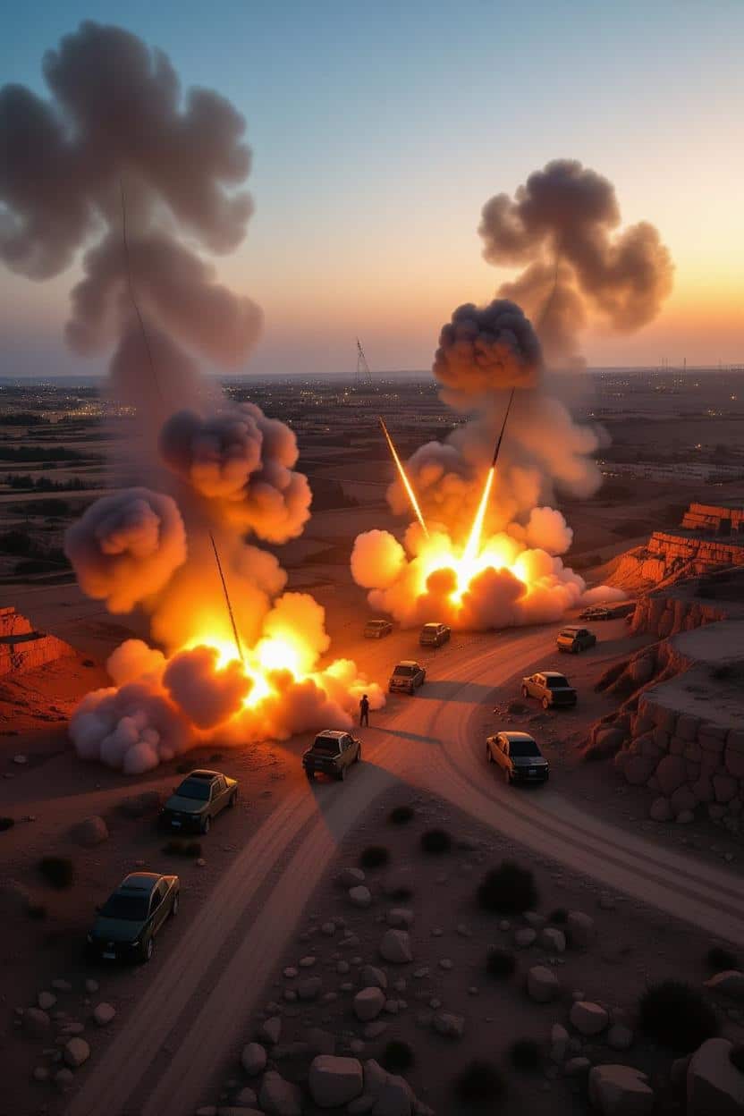 Israel launches military strikes in southern Gaza after Hamas’ ‘bold violation of ceasefire’ with attack on IDF troops