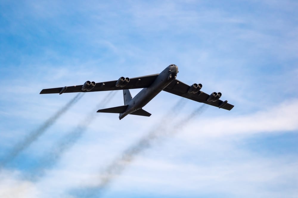 Air Force nuke-ready bomber spotted over Texas on secret mission